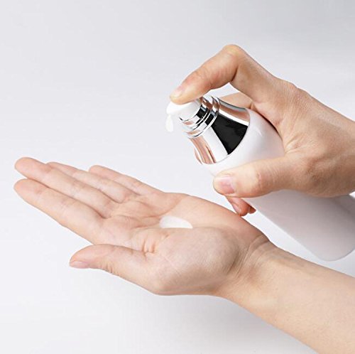 1Pcs White Acrylic Airless Pump Vacuum Bottle - 120ml/4oz Empty Portable Cosmetic Container for Lotion, Serum & Makeup | Leak-Proof Travel Toiletry Storage | Perfect for Skincare, Foundation & Liquid Cosmetics