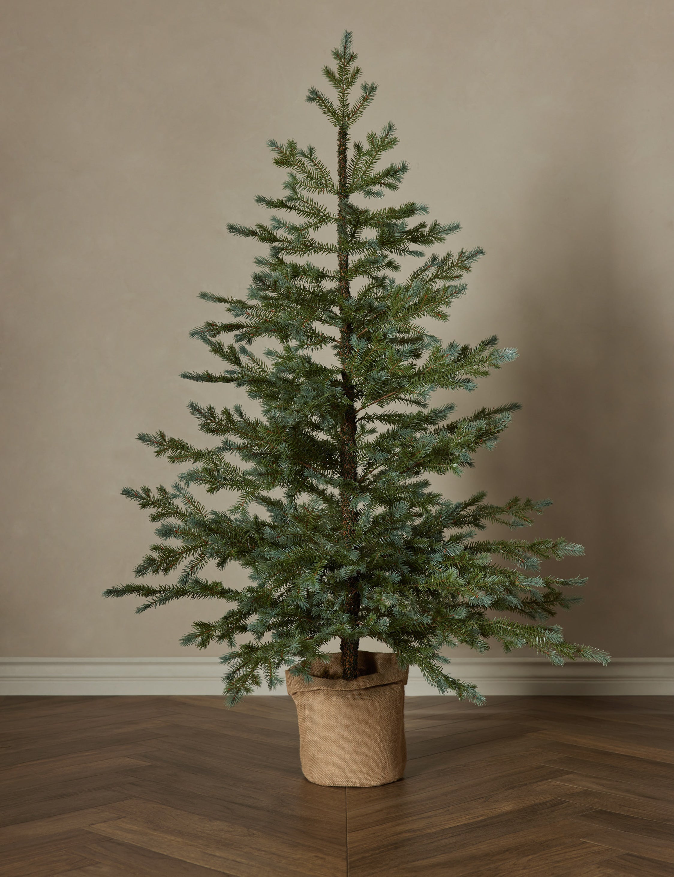 Artificial Pine Tree - Realistic Fake Christmas Tree for Home & Office Decor | Perfect for Holidays, Parties & Seasonal Displays