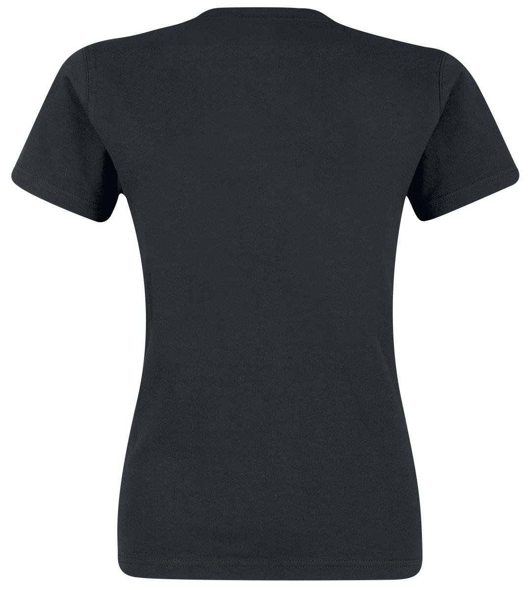 Official Metallica Damage Inc Tour Black T-Shirt for Women - Junior Fit Vintage Band Tee | Concert Merch, Rock Music Fan Gift, Casual Wear