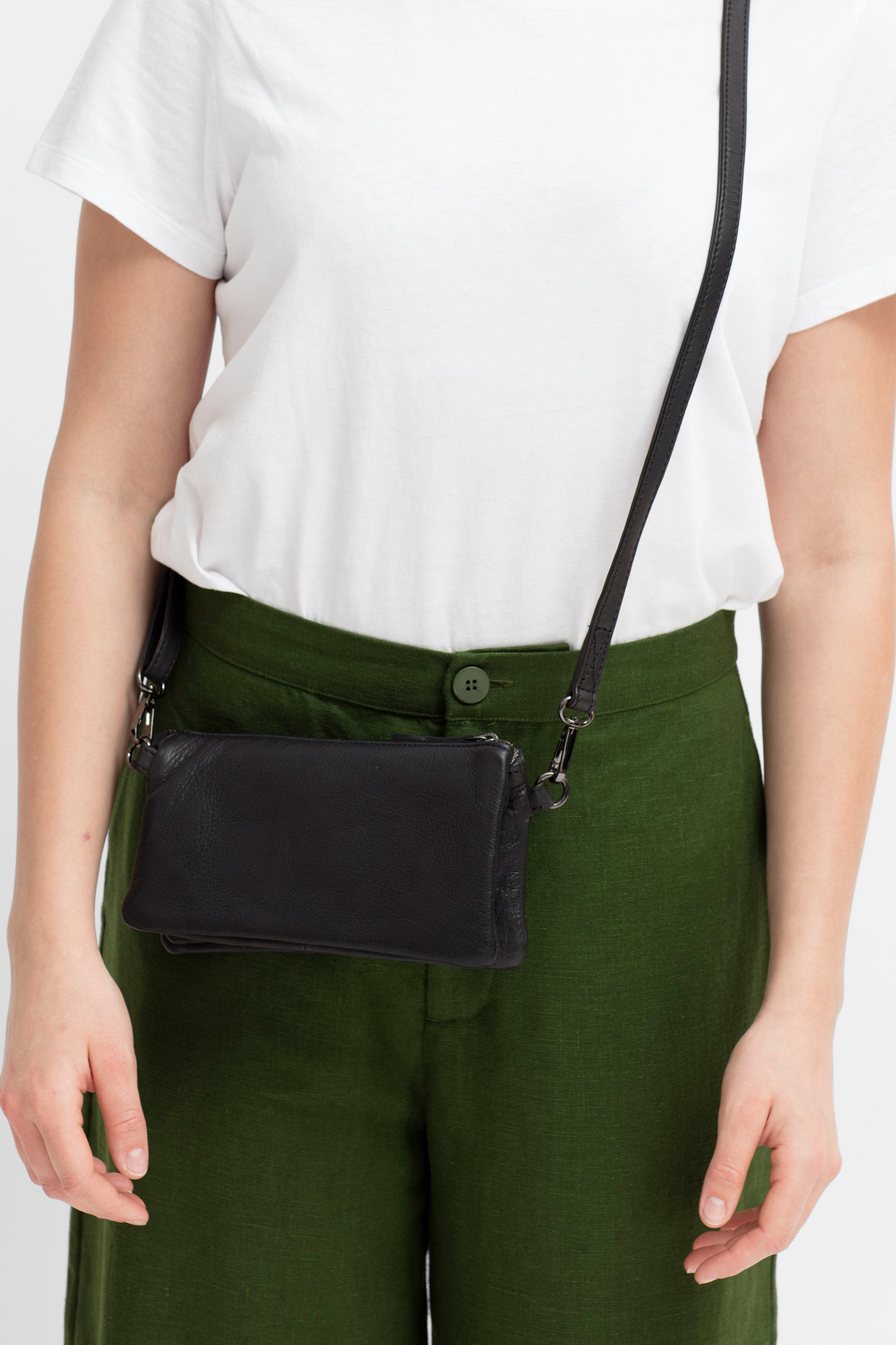 Premium Triple City Genuine Leather Bag for Women - Stylish & Durable Handbag for Work, Travel & Everyday Use