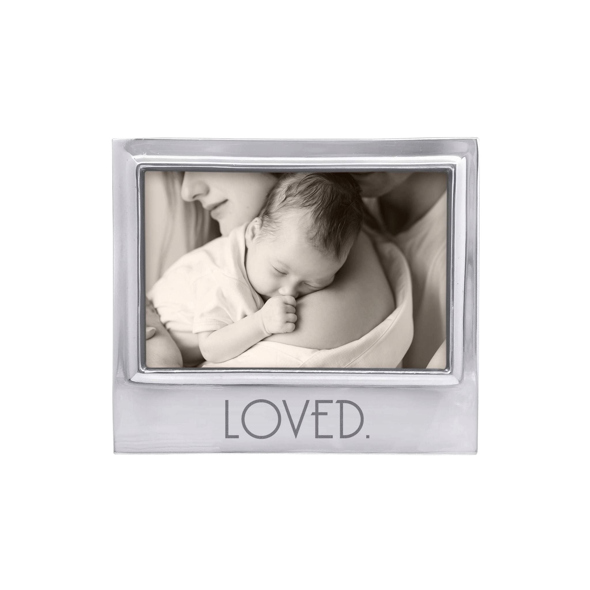 LOVED. Signature 4x6 Photo Frame - Perfect for Displaying Family Pictures, Wedding Photos, and Home Decor