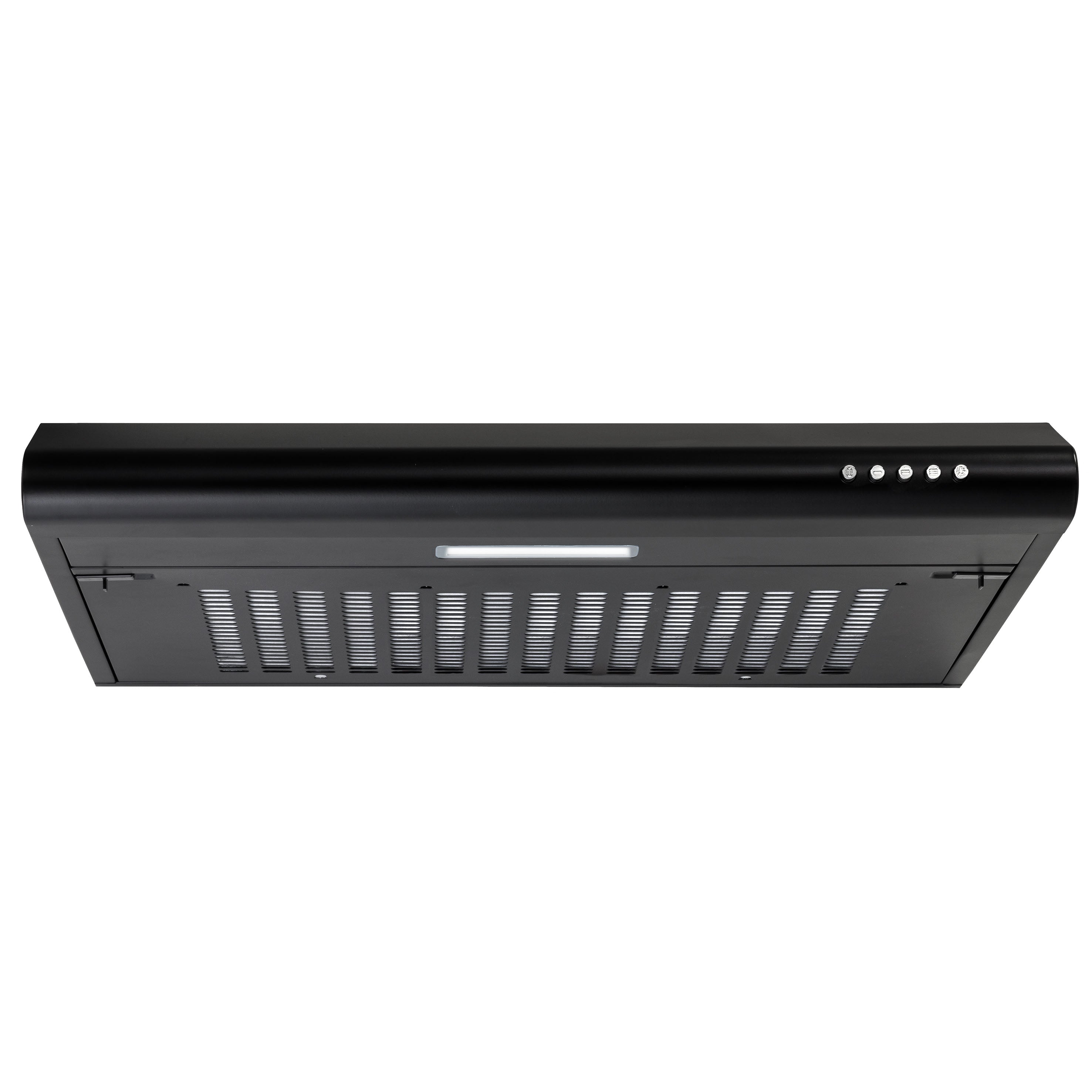 Baridi 60cm Under Cabinet Range Hood - Black DH107 - Powerful Extractor Fan for Kitchen Ventilation | Perfect for Small Spaces & Modern Kitchens