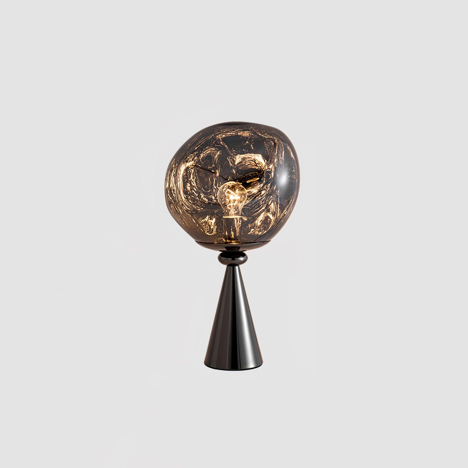 Lava Cone Table Lamp - Modern Volcanic Rock Design LED Night Light for Bedroom, Living Room & Office Decor - Perfect for Relaxation & Ambient Lighting