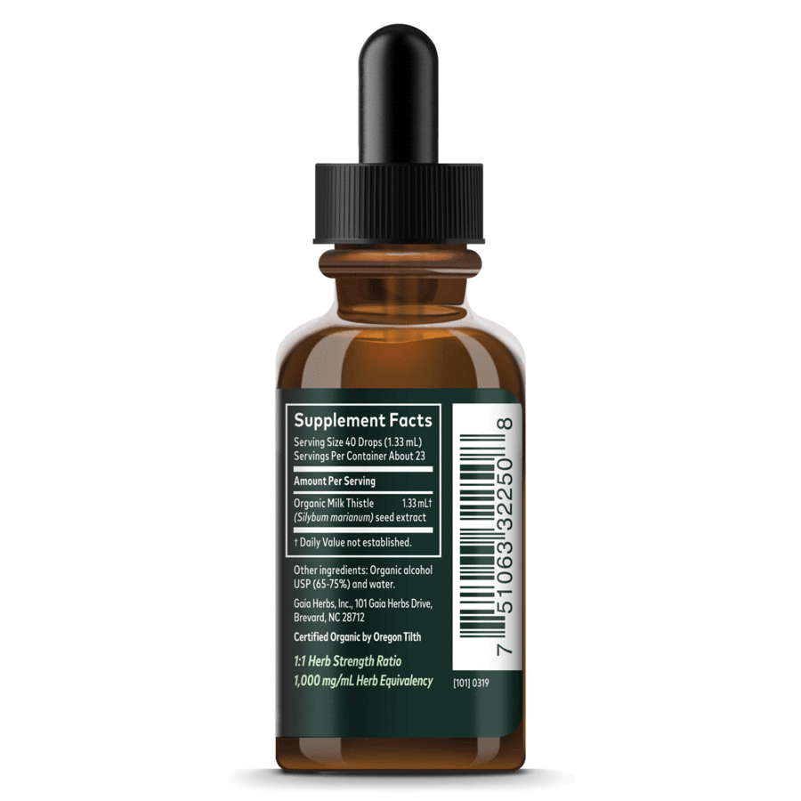 Organic Milk Thistle Seed Supplement - USDA Certified for Liver Detox & Digestive Health | Herbal Tea, Smoothie Booster & Natural Wellness Remedy