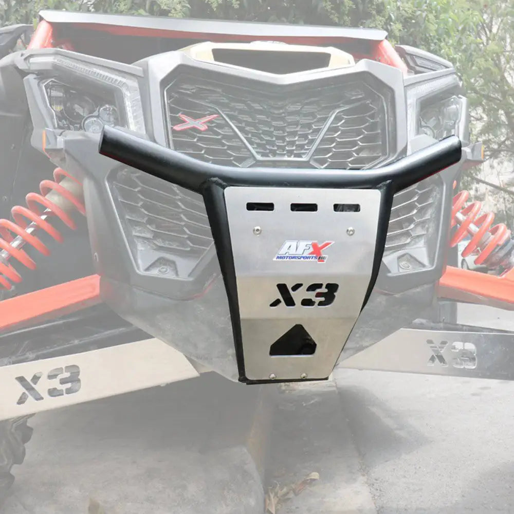 Can Am Maverick X3 & X3 MAX Front Bumper Replacement - Heavy Duty Off-Road Protection for UTV & Side-by-Side Adventures | Trail Riding, Dune Bashing & Off-Road Racing Accessories