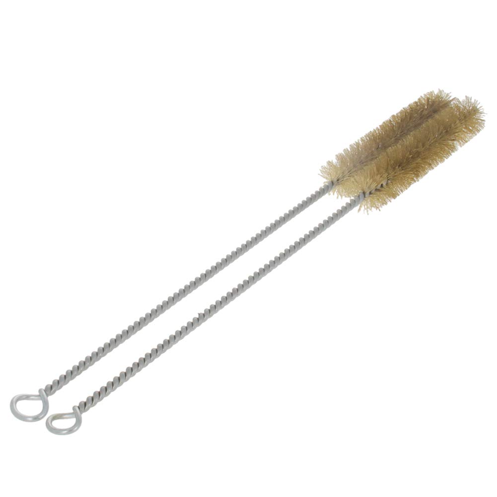 Utoolmart Copper Wire Cleaning Brush Set - 5pcs Spiral Power Tube Brushes for Bottles & Tubes (0.8