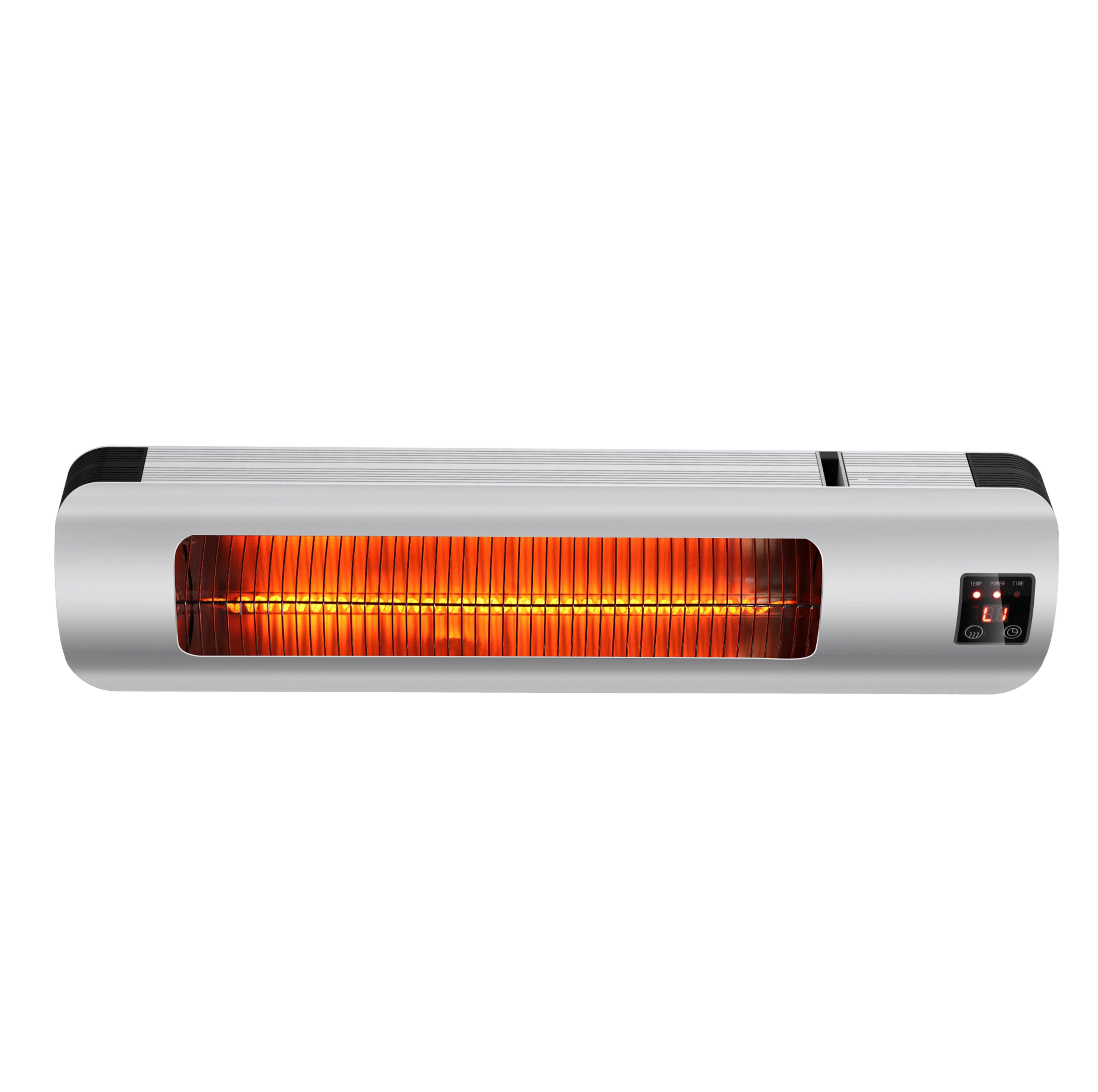 Electric Patio Heater with LED Display & 12H Timer - Wall Mount or Freestanding Outdoor Heater for Patio, Deck, Garden, and Home Use - Perfect for Backyard Gatherings & Cold Evenings