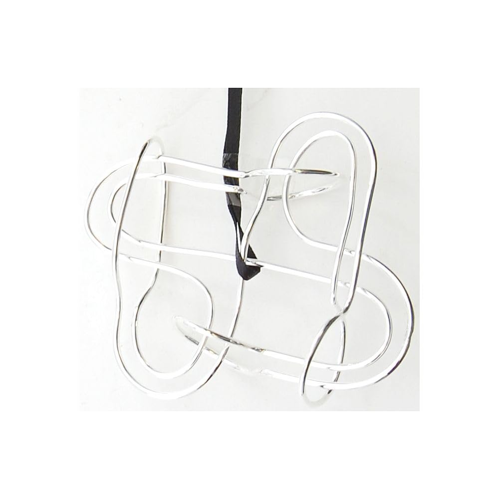 Race Track Puzzle Pendant Necklace - Unique 3D Interlocking Jewelry for Kids & Adults - Perfect for Gifts, Parties, and Brain Teaser Lovers