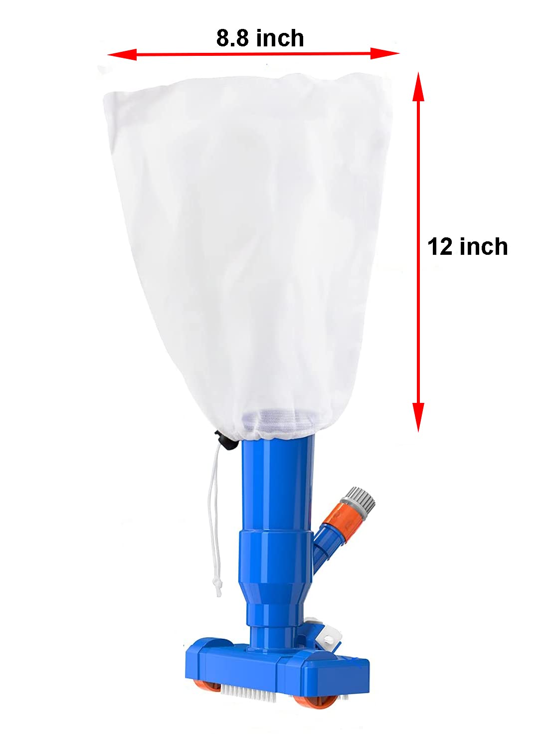 ATIE Pool Spa Jet Vacuum Fine Mesh Bag Replacement - Compatible with In-ground & Above-ground Pool Cleaners | Durable Filter Bag for Pool Maintenance & Debris Collection | Perfect for Backyard Swimming Pools & Hot Tubs