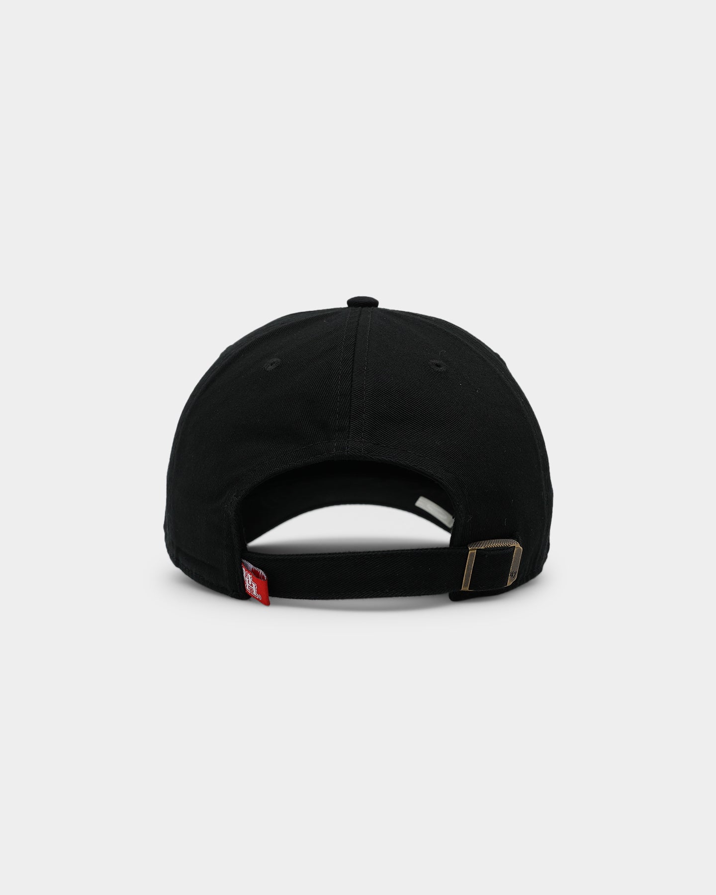 47 Brand Houston Cougars Clean Up Adjustable Strapback Hat - Black Snapback Cap for Men & Women - Perfect for Game Day, Sports Events & Casual Wear