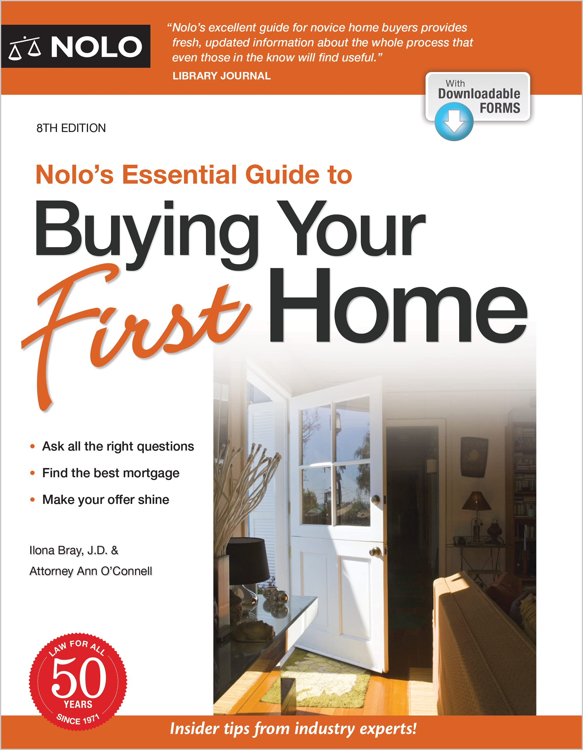 Nolo's Essential Guide to Buying Your First Home - Step-by-Step Handbook for First-Time Homebuyers | Real Estate Investment Tips & Mortgage Advice | Perfect for New Homeowners & Property Investors