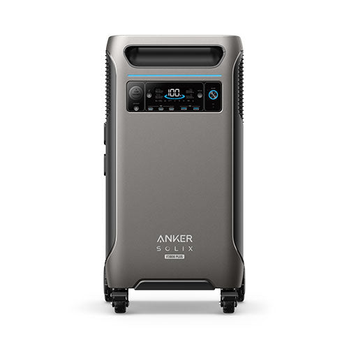Anker SOLIX F3800 Plus Portable Power Station - 1500W Solar Generator for Home Backup, Camping & Outdoor Adventures - Fast Charging, Long-Lasting Power Supply for Emergencies & Off-Grid Living
