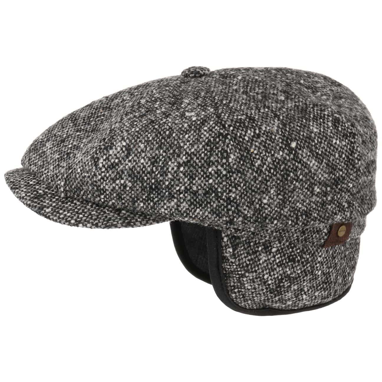 Stetson Hatteras Donegal Earflaps Cap - Warm Winter Hat for Men & Women - Perfect for Outdoor Activities, Skiing, and Cold Weather Protection