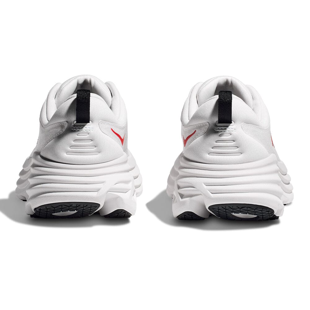 Hoka Men's Bondi 8 Running Shoes - Lightweight Cushioned Sneakers for Marathon, Jogging & Walking - Breathable Mesh Upper with Maximum Support & Comfort