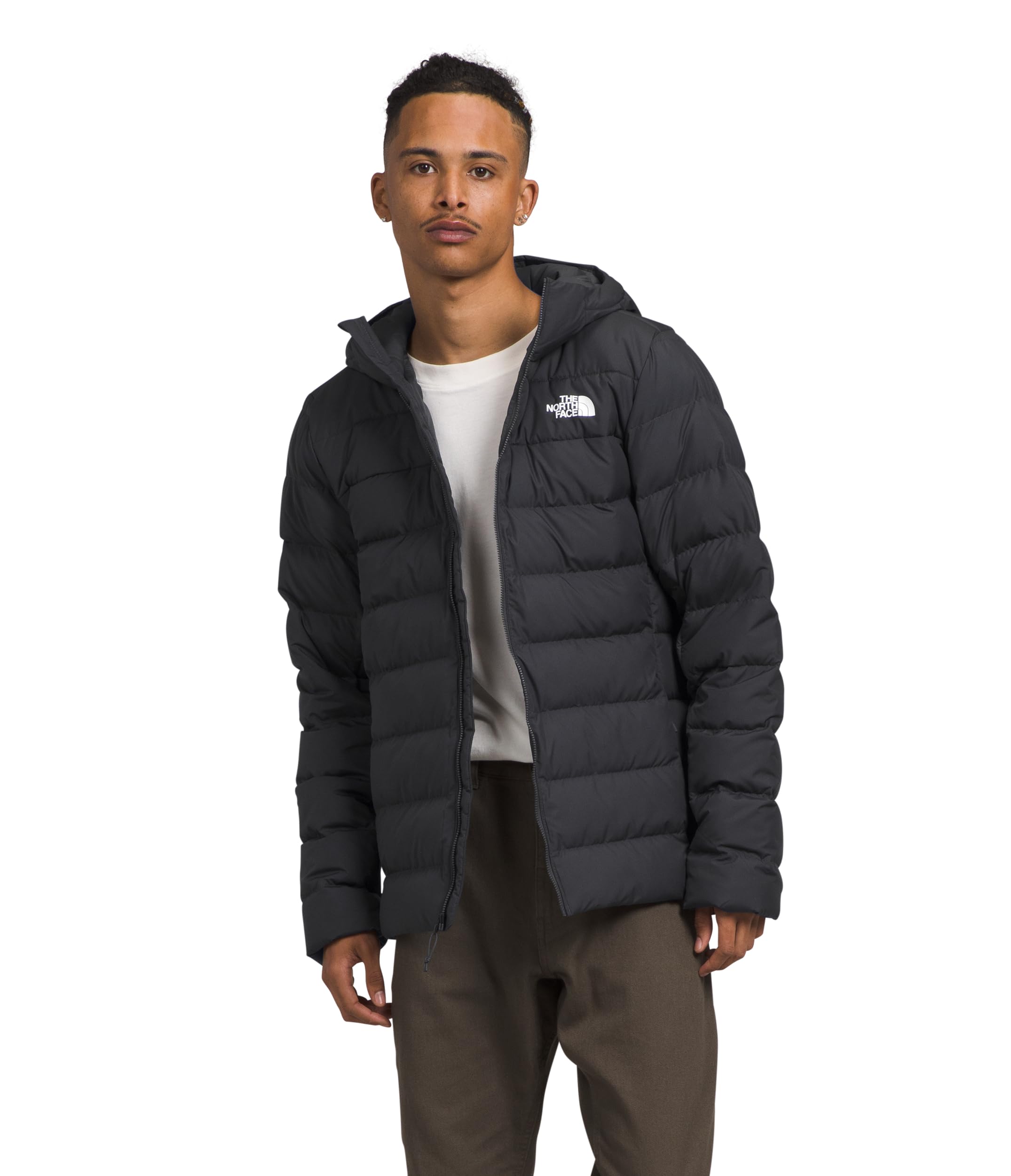 THE NORTH FACE Aconcagua 3 Hoodie for Men - Lightweight Fleece Jacket with Hood for Hiking, Camping & Outdoor Adventures