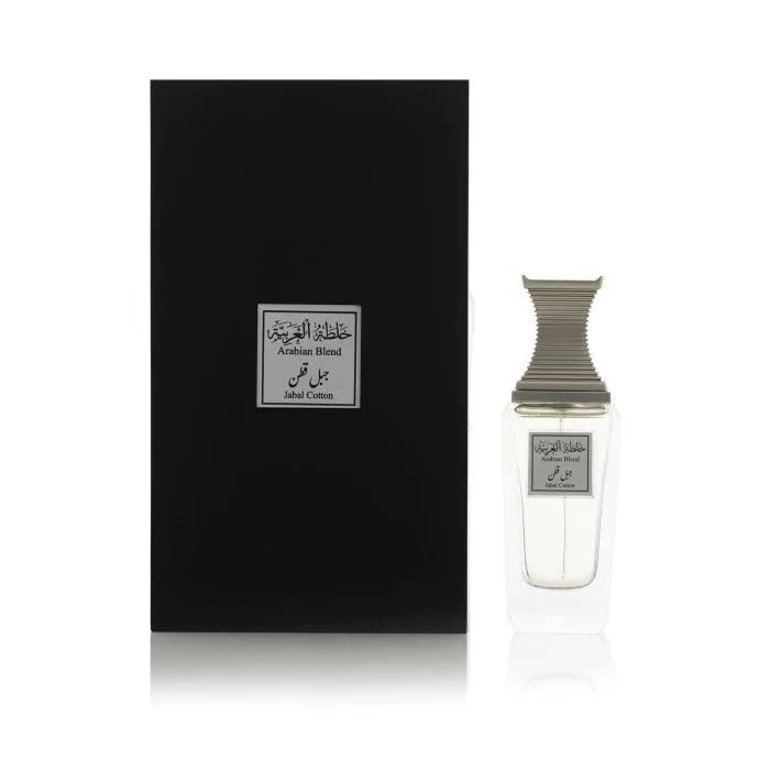Arabian Oud JABAL AL-COTTON Unisex Eau de Parfum 100ml - Citrus, Jasmine, Musk & Tonka Bean Fragrance | Long-Lasting Arabian Blend Perfume for Men & Women | Perfect for Date Night, Office Wear & Special Occasions
