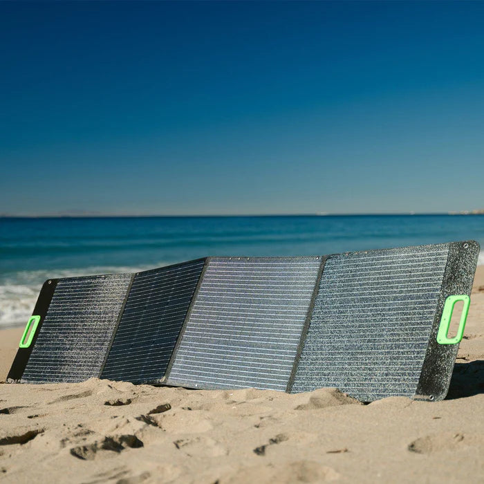 200W Portable Folding Solar Panel Kit - Nature's Generator Compatible - Perfect for Camping, RV Trips & Emergency Power Backup