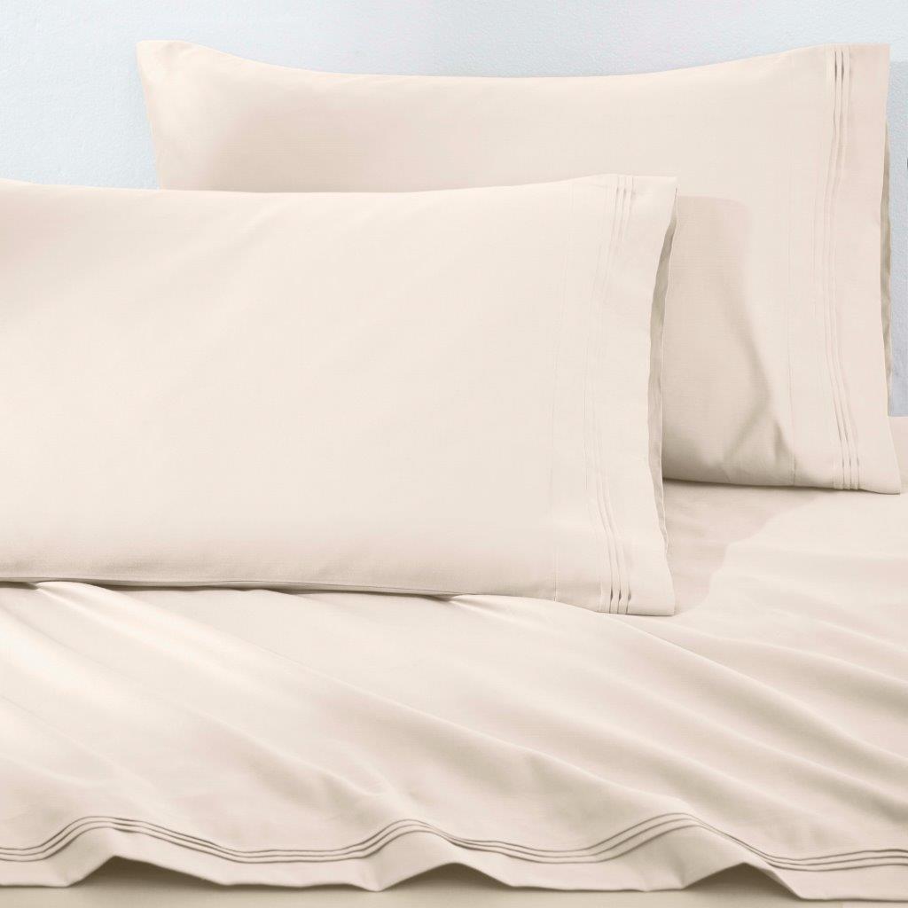 Luxury 1500 Thread Count Egyptian Cotton Pillowcase Set - 2 Piece, Ultra Soft & Breathable for Better Sleep - Perfect for Bedroom, Hotel, or Gift
