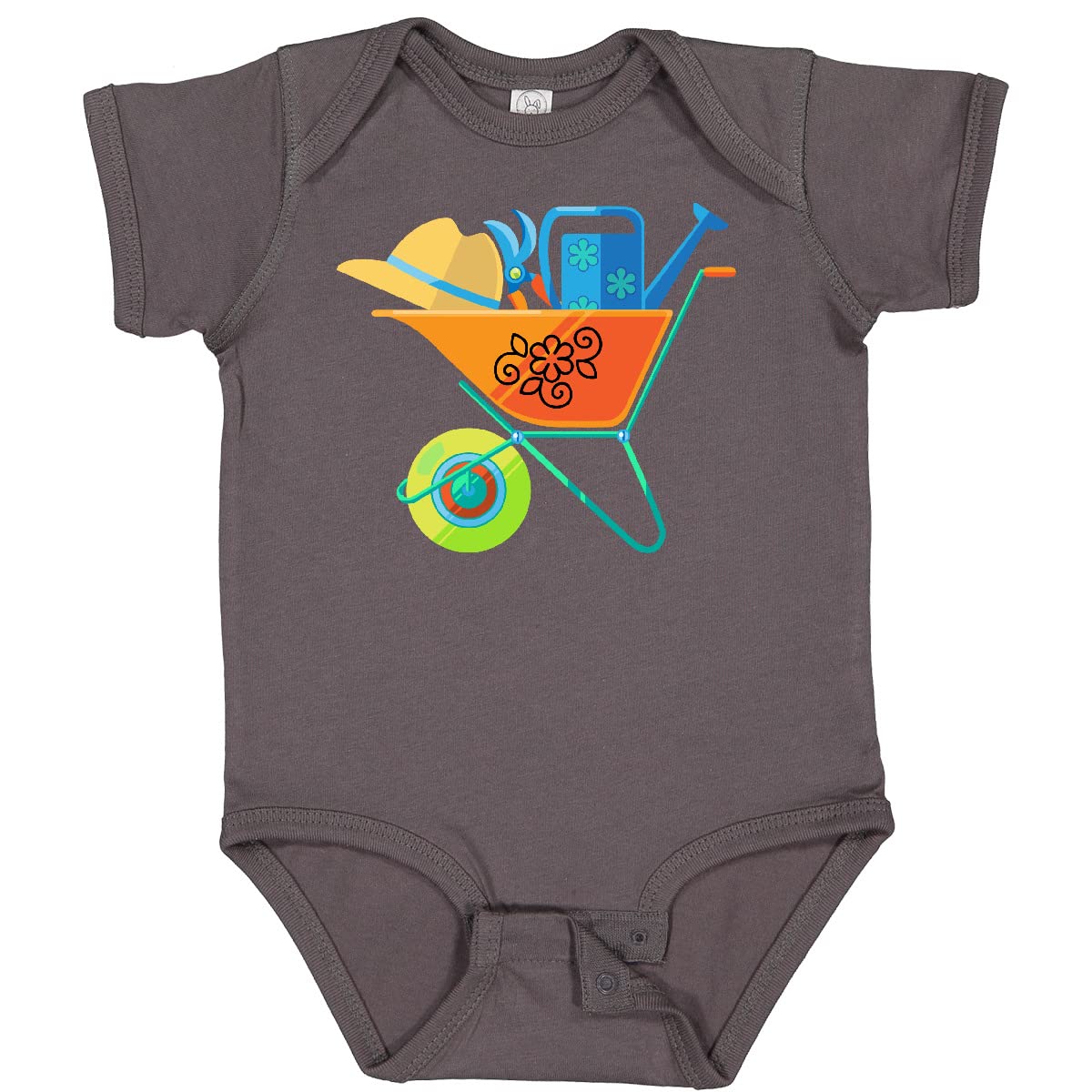 Inktastic Gardener Gardening Tools Baby Bodysuit - Cute Gardening-Themed Outfit for Infants & Toddlers - Perfect for Outdoor Play, Family Gardening Activities & Photo Shoots