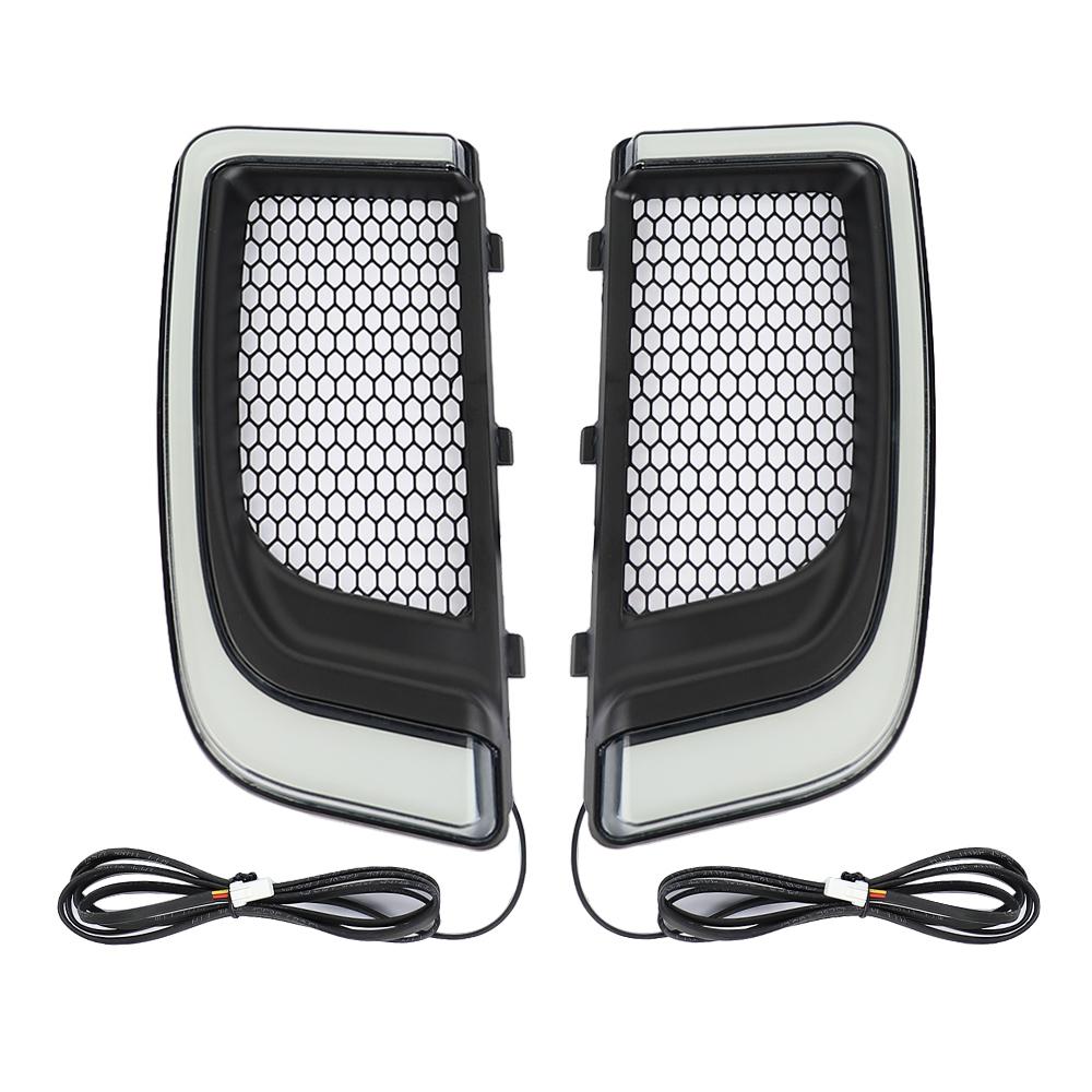 Eagle Lights SUNBURST Lower Fairing Grill LED Lights for Harley Davidson Motorcycles - Bright Custom Accent Lighting for Night Riding & Bike Shows