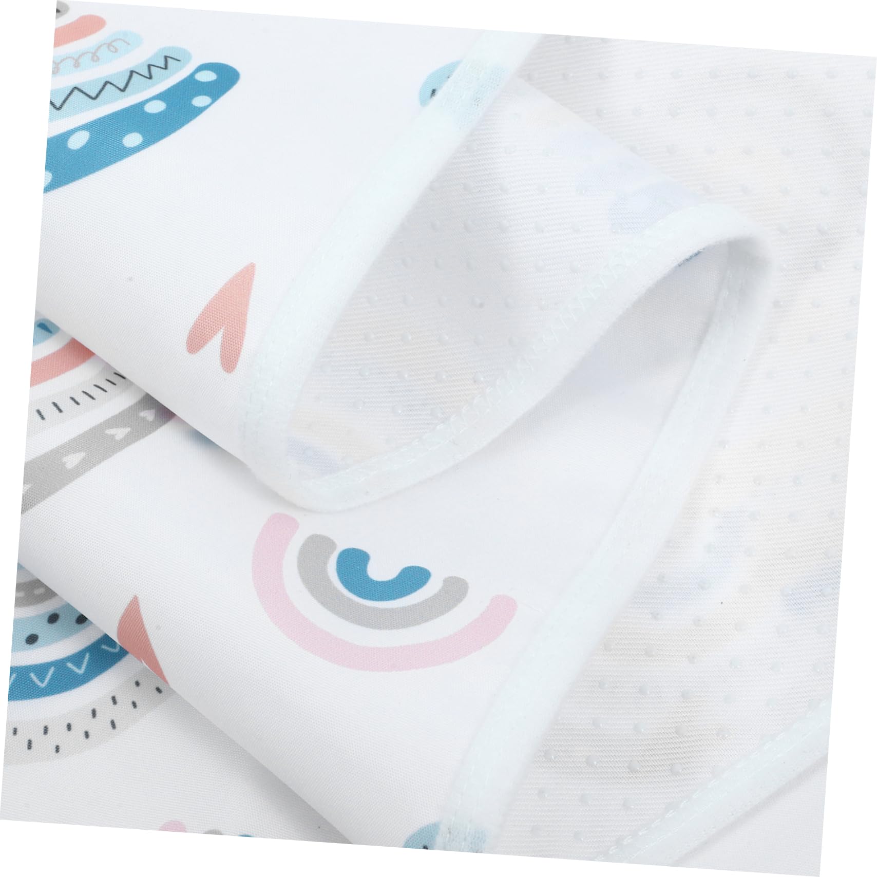 ibasenice 3-Piece Waterproof High Chair Play Mat Set - Non-Slip Polyester Floor Mat for Baby Highchair, Dining Room & Play Area Protection