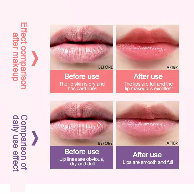 Anti-Aging Lip Sleeping Mask for Wrinkles & Dry Lips - Overnight Hydration & Repair for Soft, Plump Lips | Perfect for Nighttime Skincare Routine & Travel