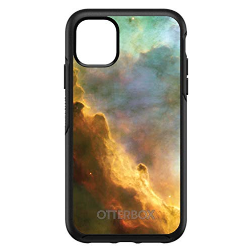 Blue Orange Red Omega Nebula On Black Case