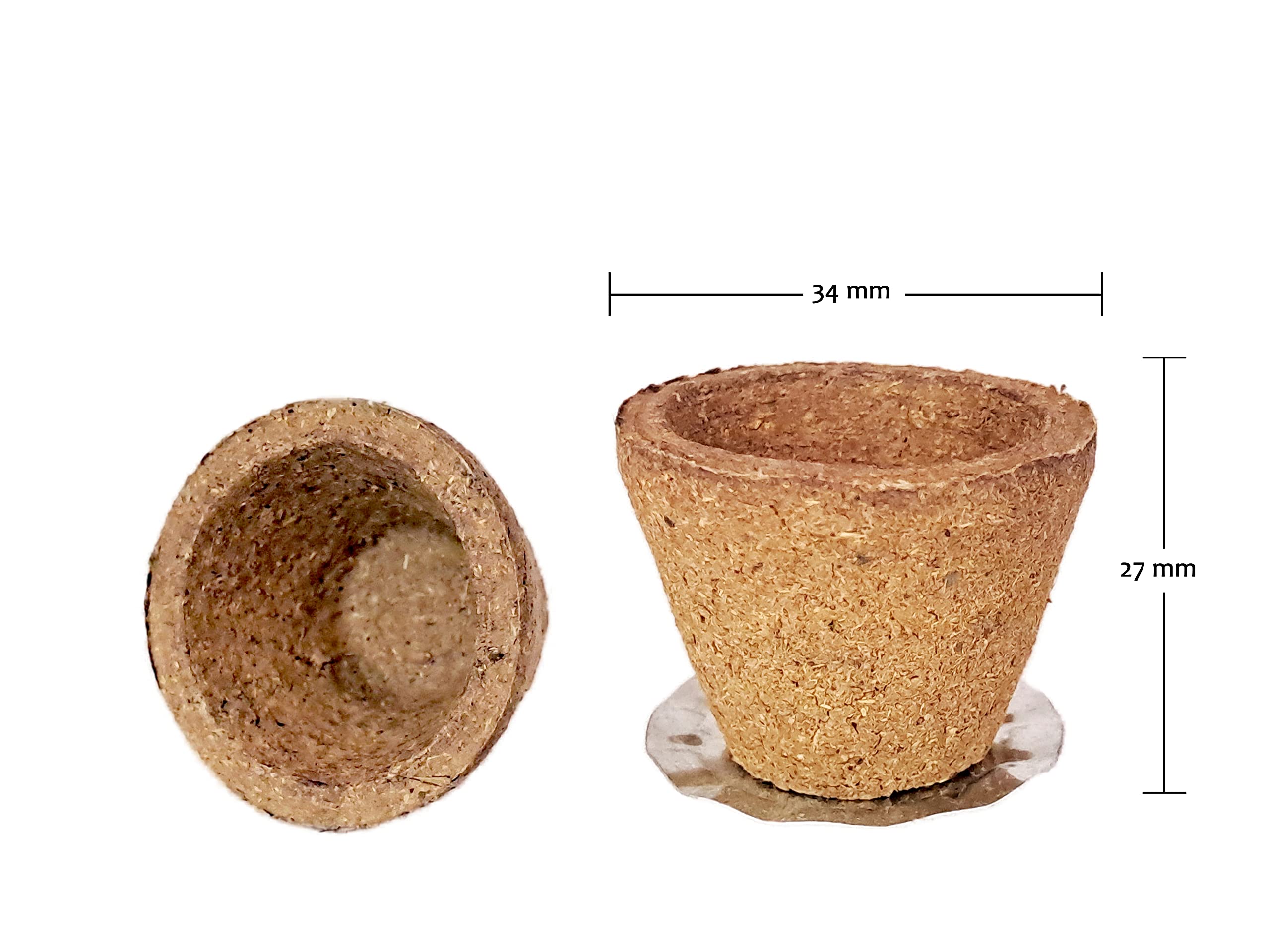 Premium Organic Havan/Sambrani Dhoop Cups - 100% Natural Cow Panchgavya Dhuni for Prayer & Pooja Rituals - Pack of 100 | Perfect for Home Worship, Meditation & Spiritual Cleansing