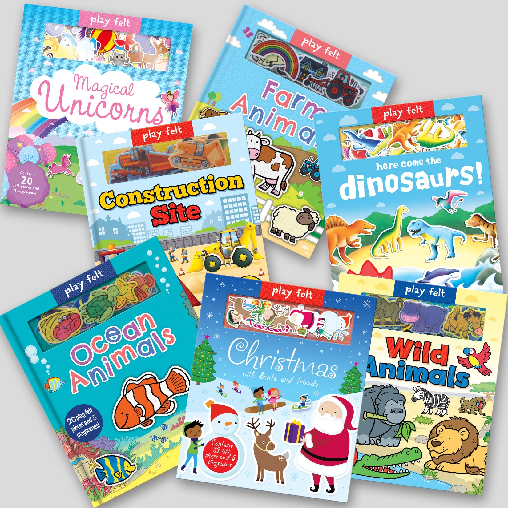 Soft Felt Play Books - Dinosaur Themed Interactive Learning Toy for Toddlers | Perfect for Early Childhood Education & Sensory Play at Home or Preschool