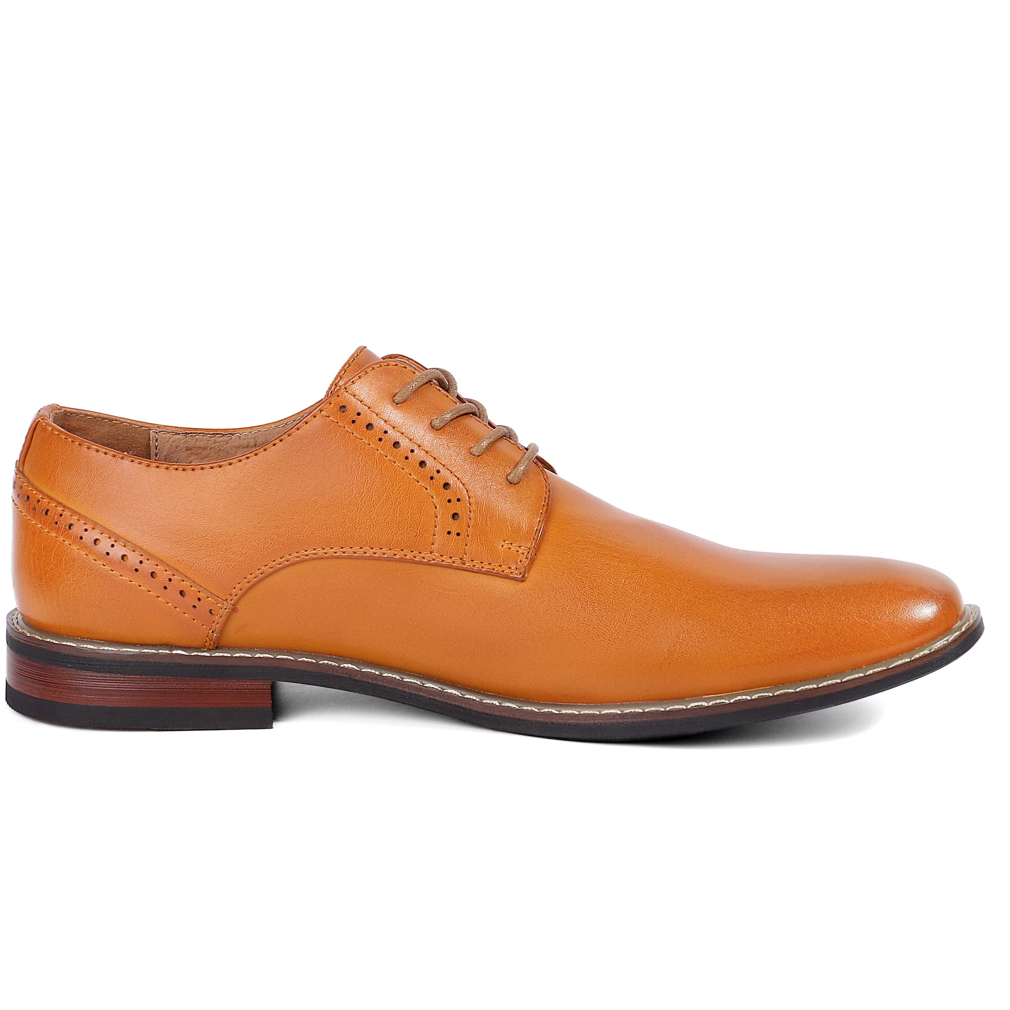 Premium Men's Dress Shoes - Formal Cap Toe Oxford Business Shoes for Men | Comfortable & Stylish | Perfect for Weddings, Office & Special Occasions