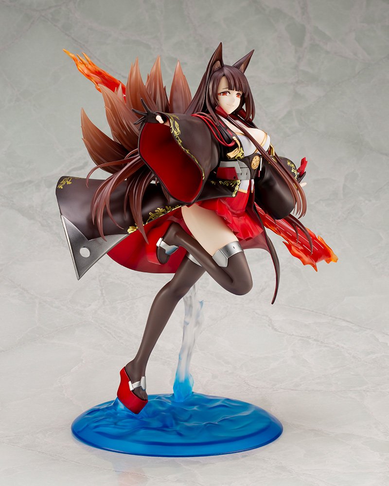 Lane Azul Akagi 1/7 Scale Pre-Painted PVC Figure - Anime Collectible for Display & Decoration in Home, Office, or Gaming Room