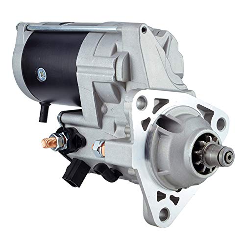 New Holland T8.325 12V CW Starter Motor Replacement (2014) - Compatible with Part Numbers 504357253, 504357253R, 428000-736 - Heavy Duty Tractor Engine Starter for Agricultural Equipment & Farming Machinery