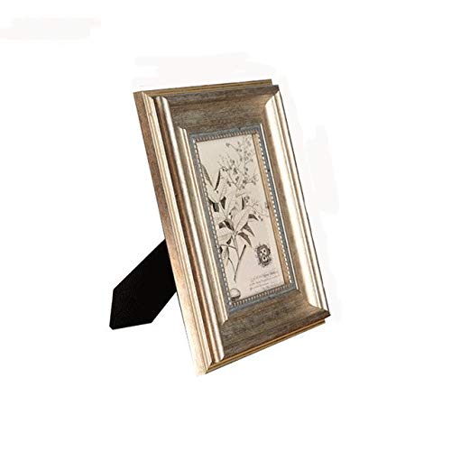 Elegant 4 Inch & 6 Inch Photo Frame - Desktop Picture Frame for Baby Photos, Family Portraits & Home Decor | Perfect for Nursery, Living Room & Office Display