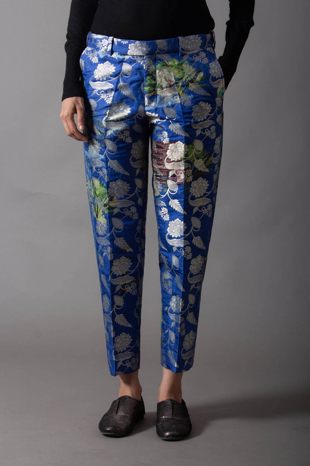 Cobalt Royal Slim Fit Dress Pants for Men - Professional Office Wear & Formal Occasions