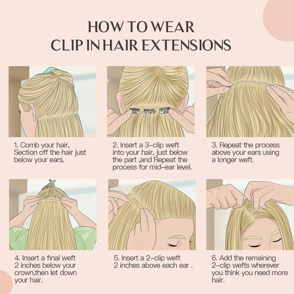 Silky Straight Clip-in Remy Human Hair Extensions for Women - 18 Inch Natural Black Hair Weft for Length & Volume - Perfect for Parties, Weddings & Daily Styling