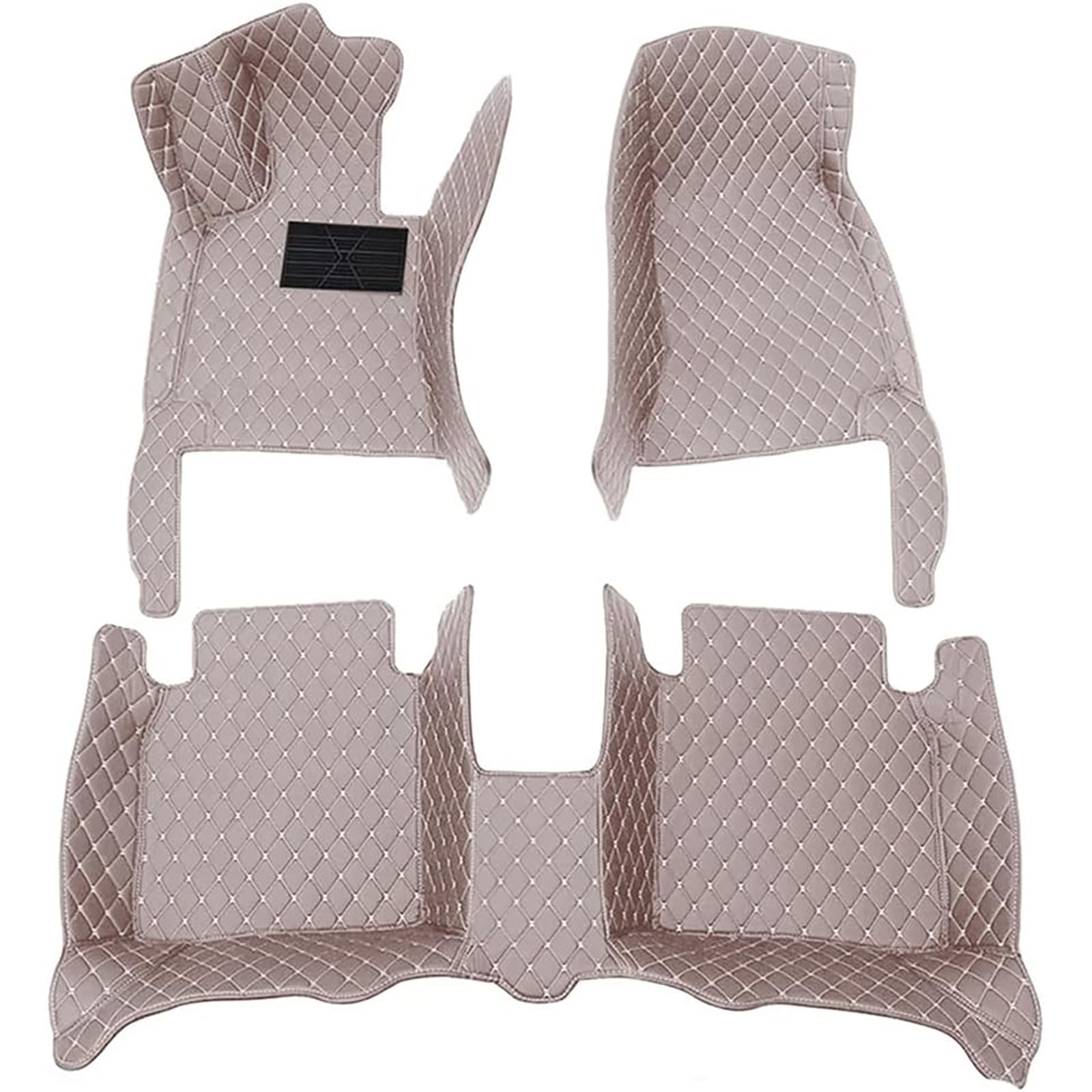Custom Fit Car Floor Mats for Hyundai Sonata 2020-2023 - Premium Leather All-Weather Non-Slip Waterproof Full Coverage Carpet Mats (Right-Hand Drive, K-Grey) | Perfect for Daily Commuting, Road Trips & All-Season Protection
