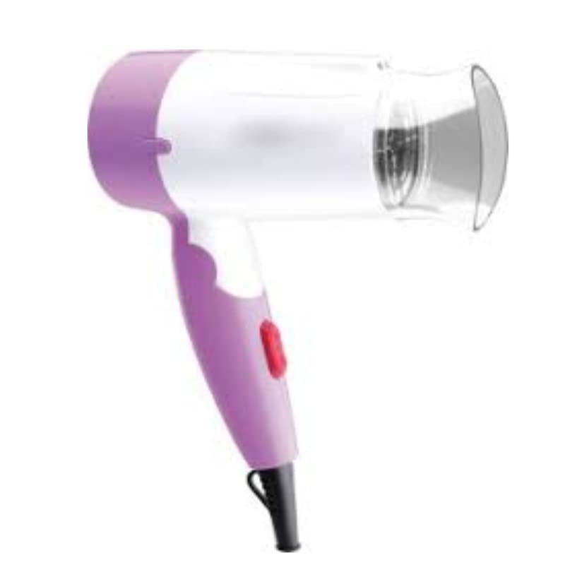 Drumstone Compact Hair Dryer with Foldable Handle - Lightweight Travel Hair Dryer for Salon-Quality Styling at Home & On The Go