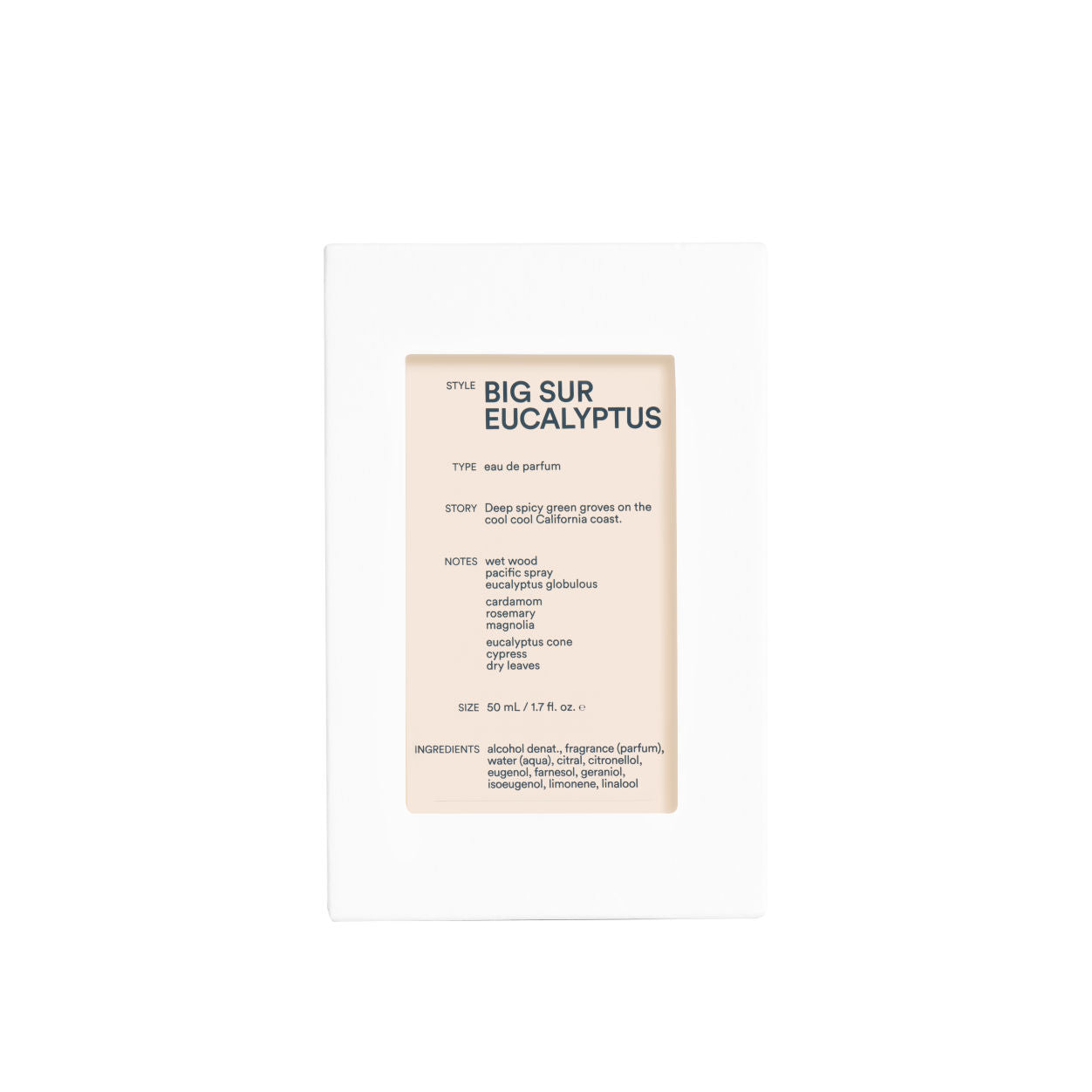 Big Sur Eucalyptus Eau de Parfum - Fresh & Woody Fragrance for Women & Men - Perfect for Daily Wear, Office & Date Nights