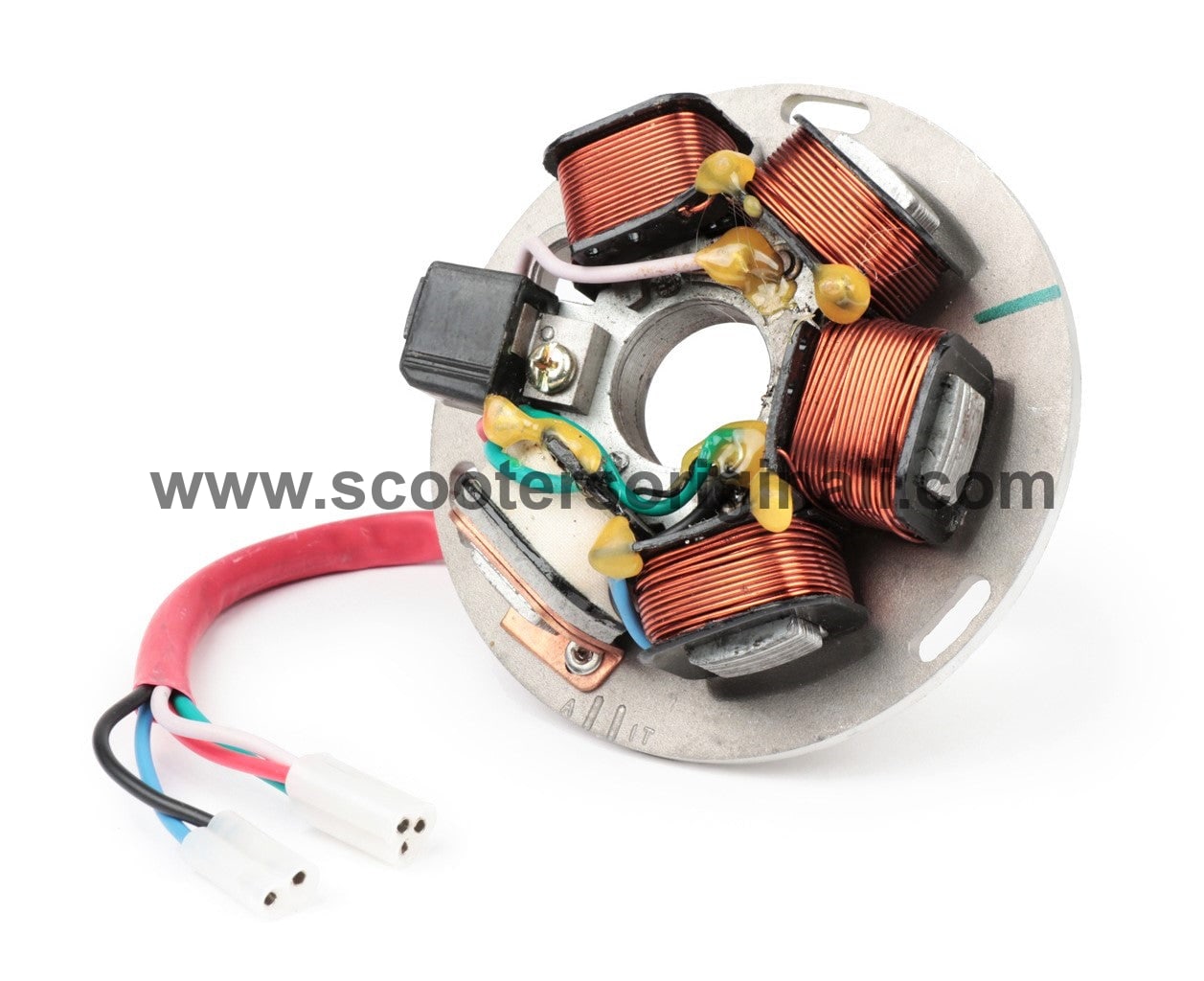Vespa PX 2011 Electronic Ignition Stator 5 Wires AC - High-Performance Scooter Replacement Part for Smooth Riding
