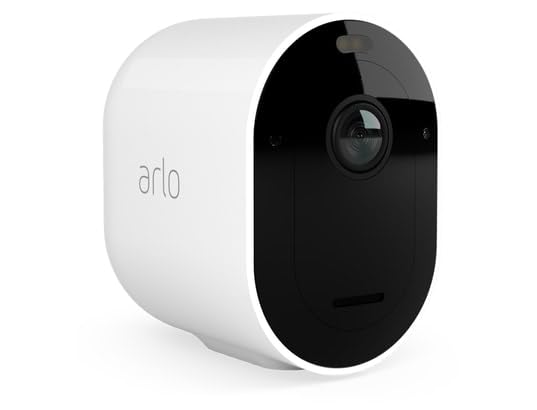 Arlo Pro 4 Wireless Outdoor Security Camera - 2K HDR Video, 6-Month Battery Life, Color Night Vision, 2-Way Audio & Built-in Siren - No Hub Required - 2 Camera Kit with Free Arlo Secure Trial - Ideal for Home Security, Baby Monitoring & Pet Watching (White)