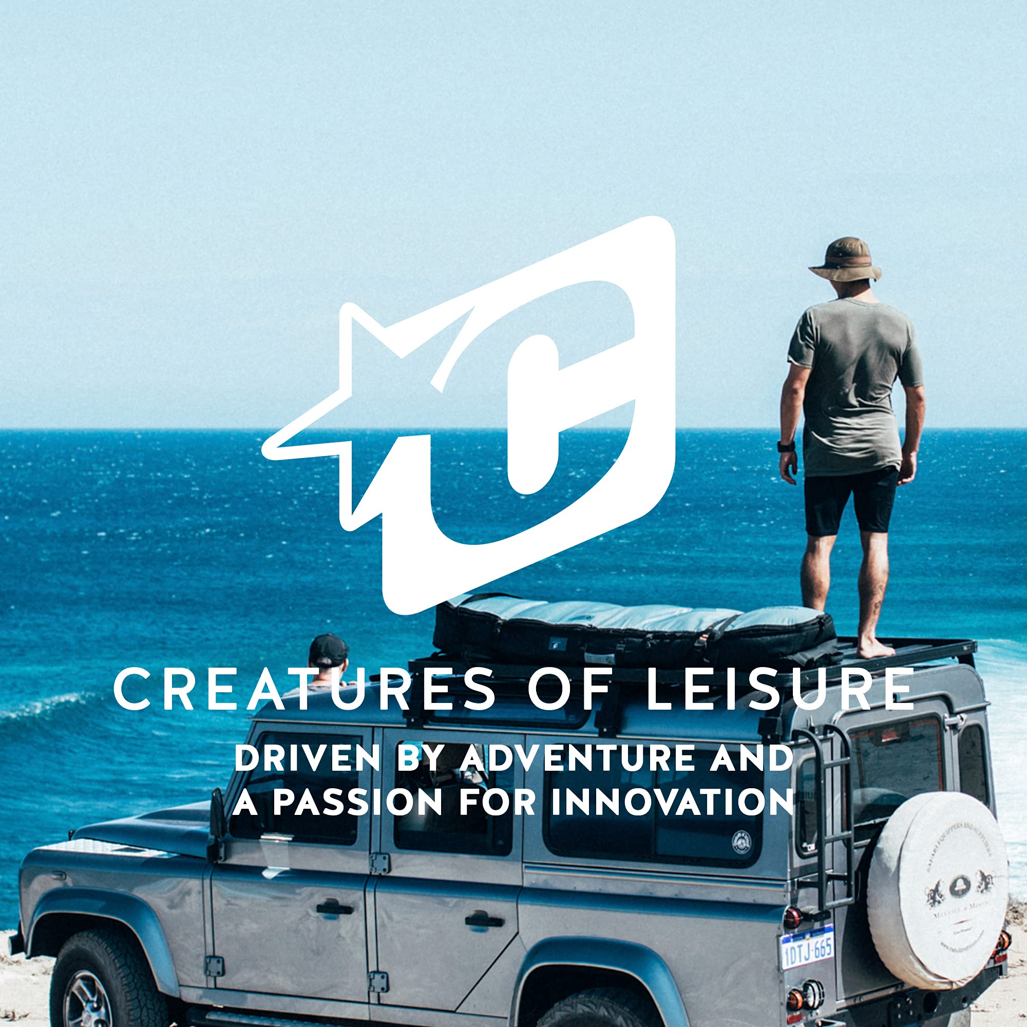 Creatures of Leisure Premium Surfboard Change Mat - Waterproof & Non-Slip Beach Accessory for Surfing, Yoga & Outdoor Activities