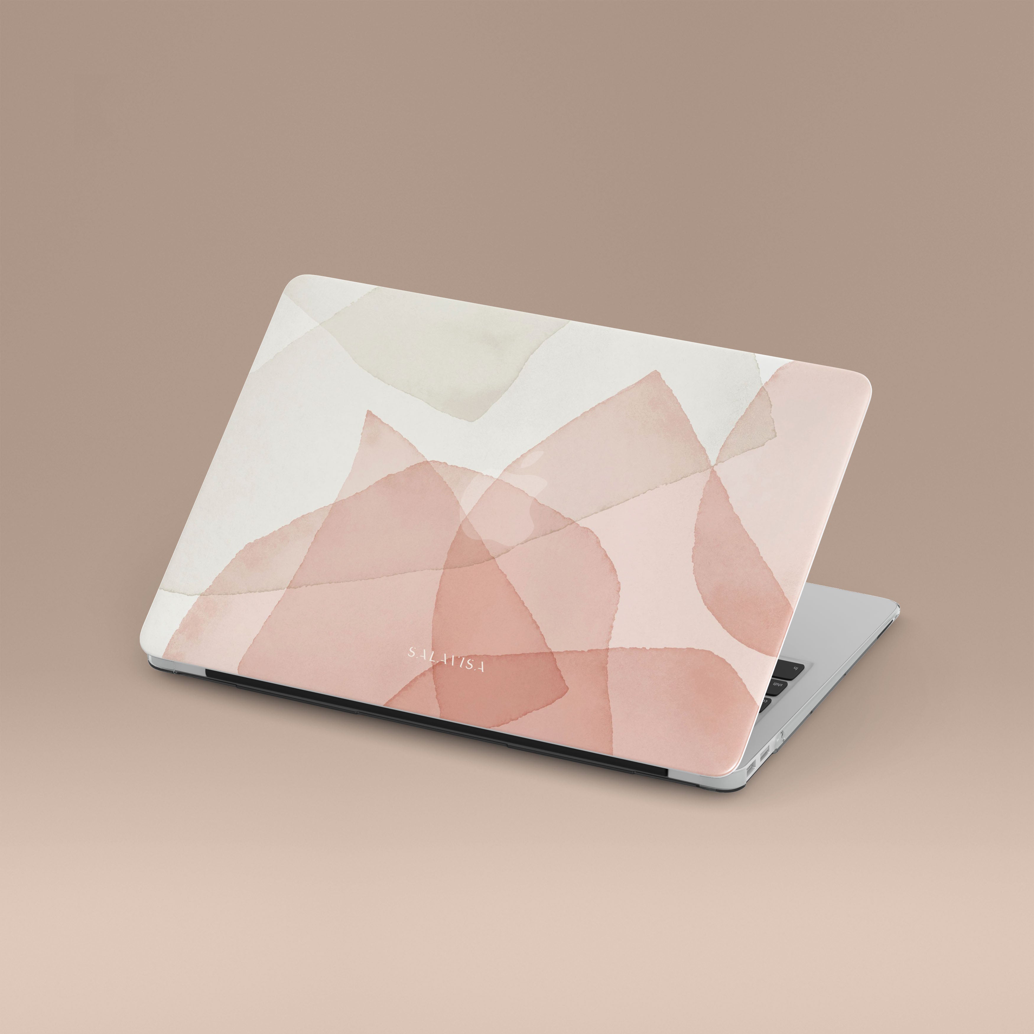 Pink Layers MacBook Case - Protective Hard Shell Cover for MacBook Air/Pro 13 14 16 inch - Trendy Slim Design with Shock Absorption - Perfect for Work, Travel & School Use