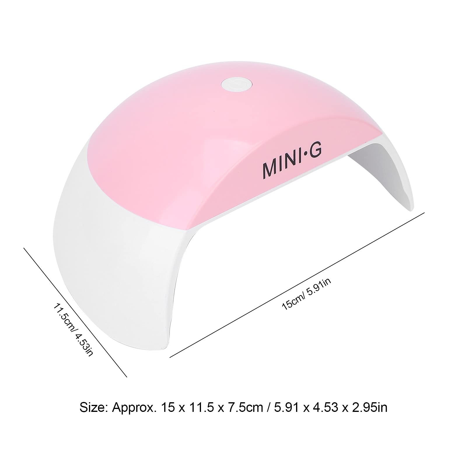 48W UV LED Nail Lamp with Intelligent Sensor & Timer - Professional Salon Quality Gel Polish Dryer for Home Manicures & Pedicures | Perfect for DIY Nail Art, Gel Extensions & Acrylic Curing