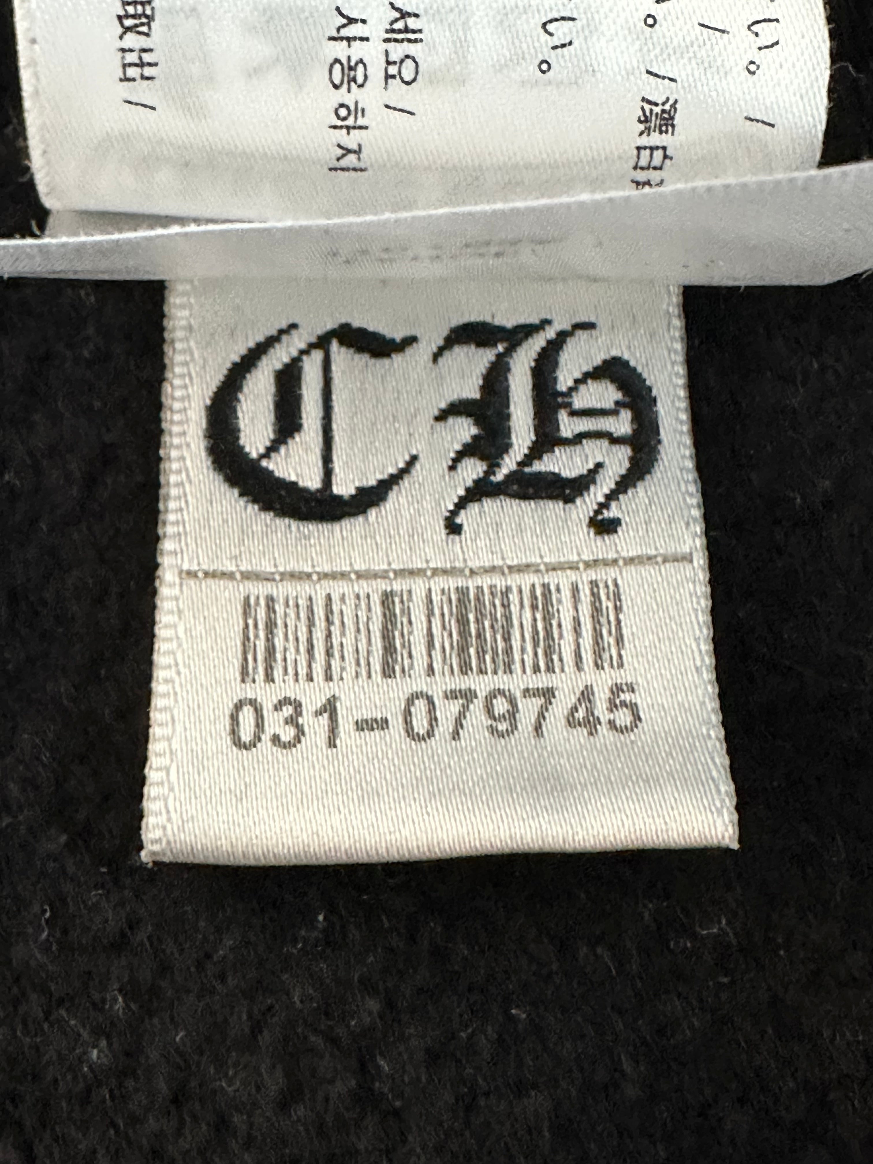 Chrome Hearts Black & White T-Bar Logo Hoodie for Men & Women | Streetwear Fashion | Casual Wear & Urban Style