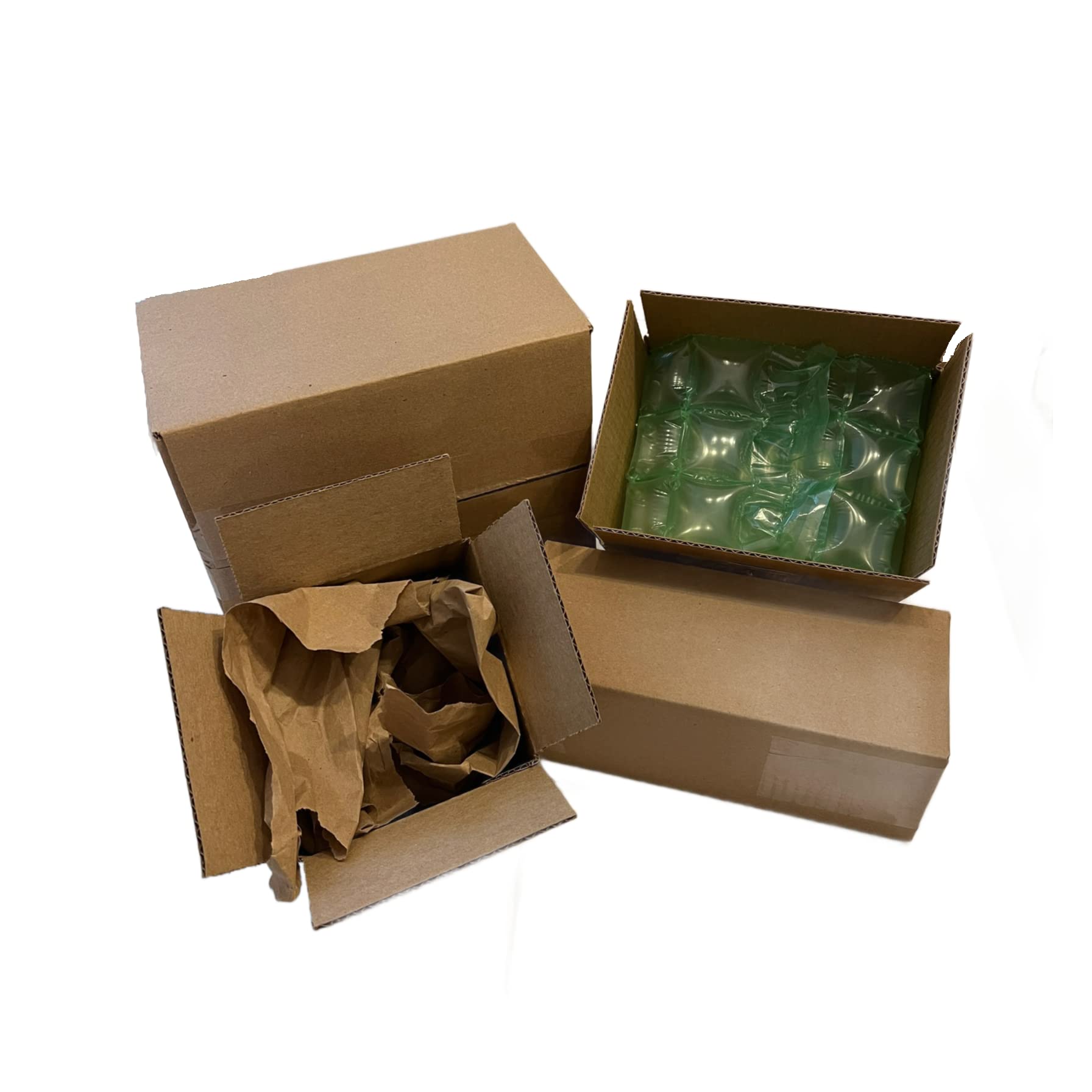 100 Pack 12x10x8 Inch Corrugated Cardboard Shipping Boxes - Mailing, Packing, Moving & Storage Boxes for Ecommerce, Home & Office Use