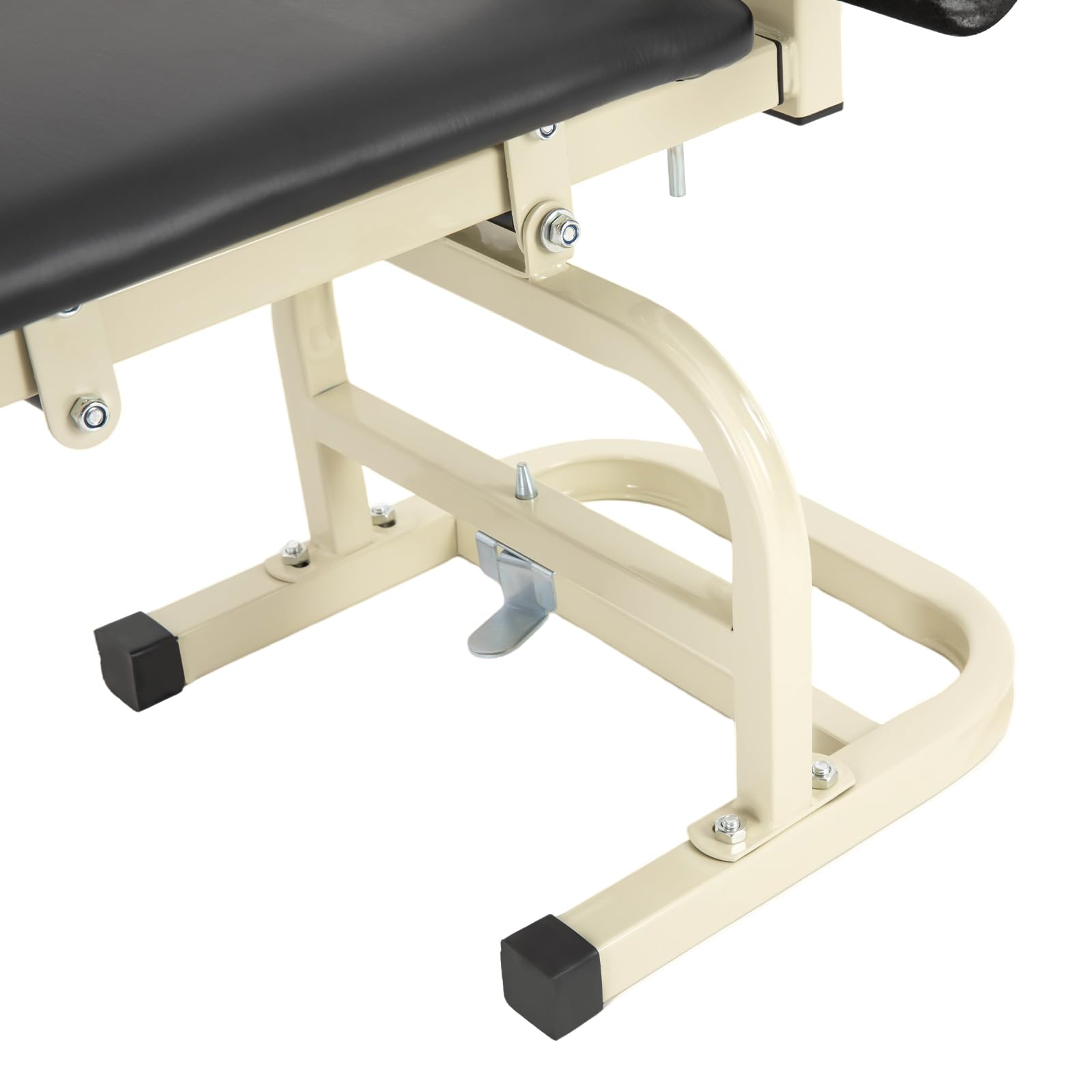 Portable Folding Massage Table - Cervical & Lumbar Traction Bed for Back Pain Relief, Body Stretching Device with Adjustable Height | Perfect for Chiropractic Clinics, Physical Therapy & Home Use
