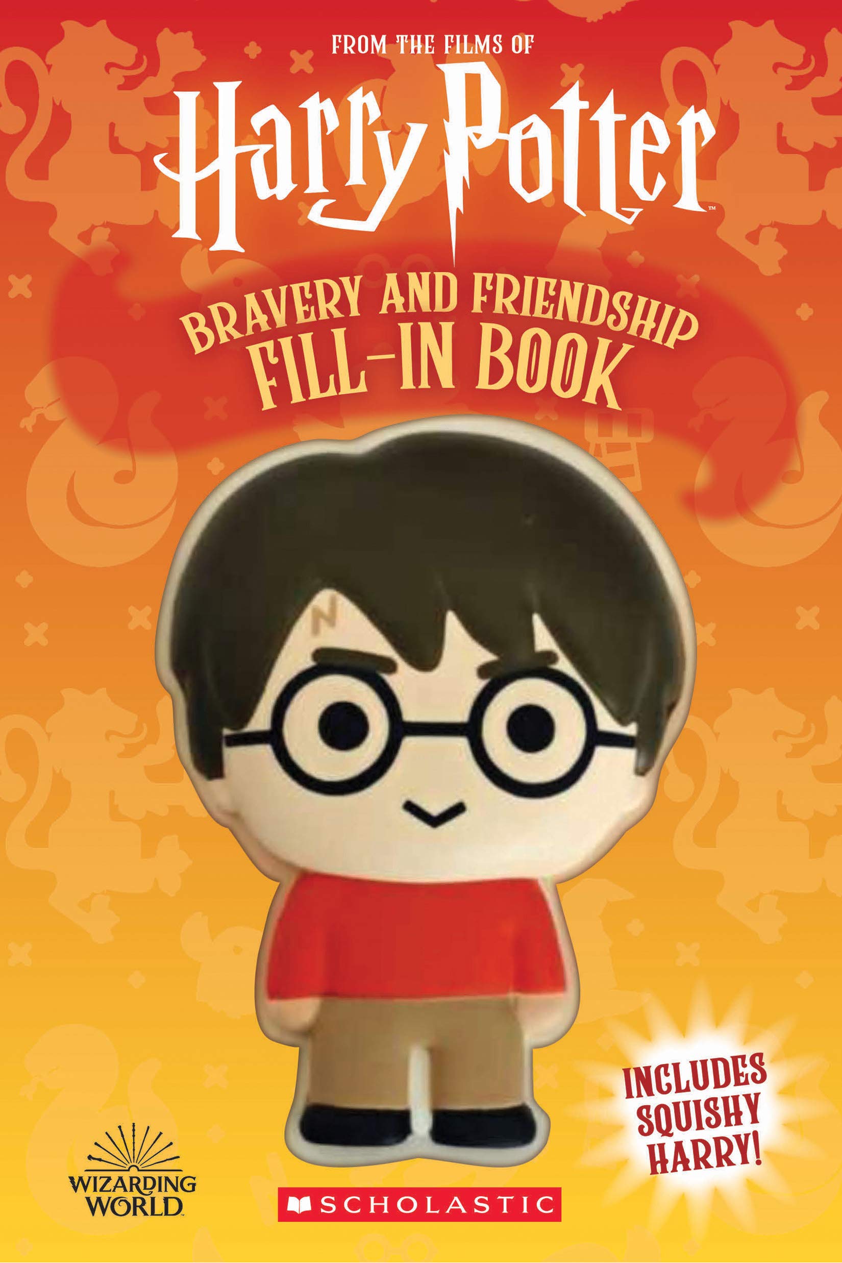Harry Potter Squishy Stress Ball - Bravery & Friendship Theme - Perfect for Stress Relief, Office Decor, and Harry Potter Fans