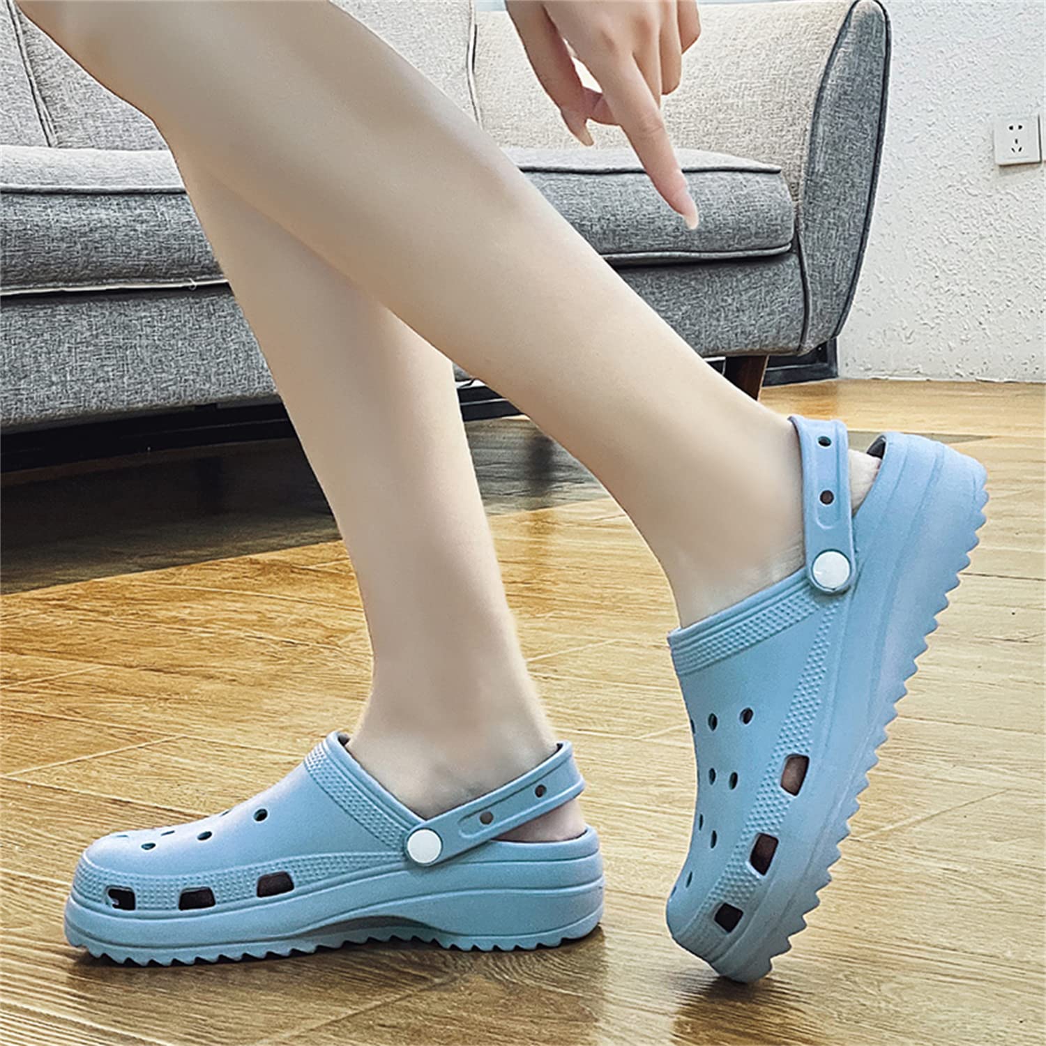 **Women's Garden Clogs - Breathable Water Shoes for Beach, Pool & Bathing | Comfortable Sandals & Slippers for Walking, Home & Travel**    *(Perfect for Gardening, Swimming, Beach Trips & Indoor Comfort)*