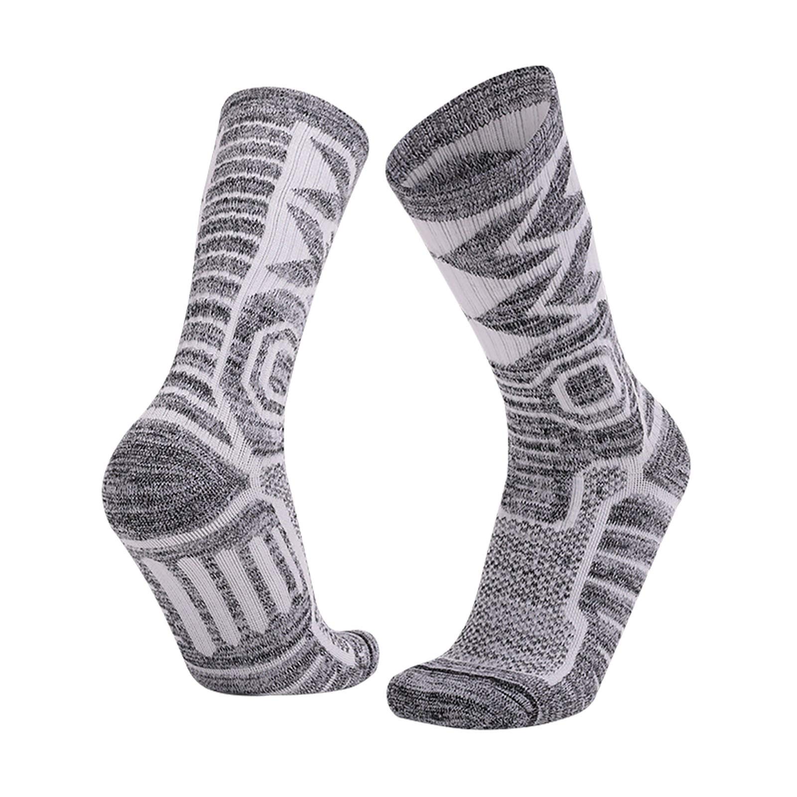 Thermal Warm Winter Socks for Women & Men - Cold Weather Ski Knit Socks for Outdoor Activities, Hiking, and Snow Sports