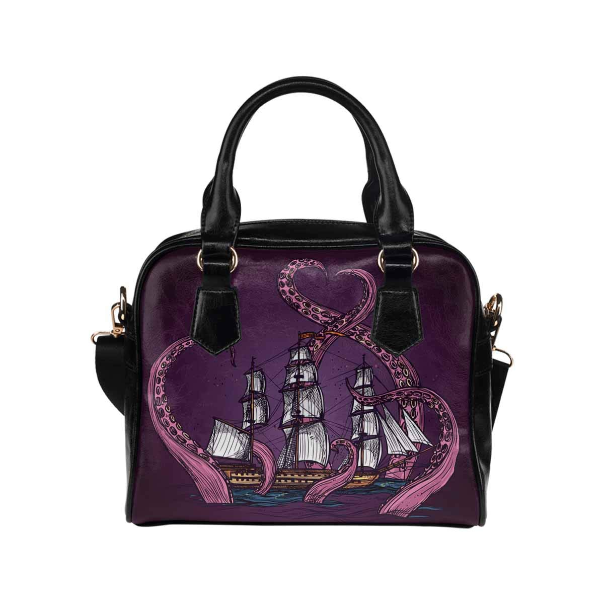 Vintage Style Old World Map PU Leather Crossbody Shoulder Bag for Women & Girls - Perfect for Travel, Work, and Everyday Use